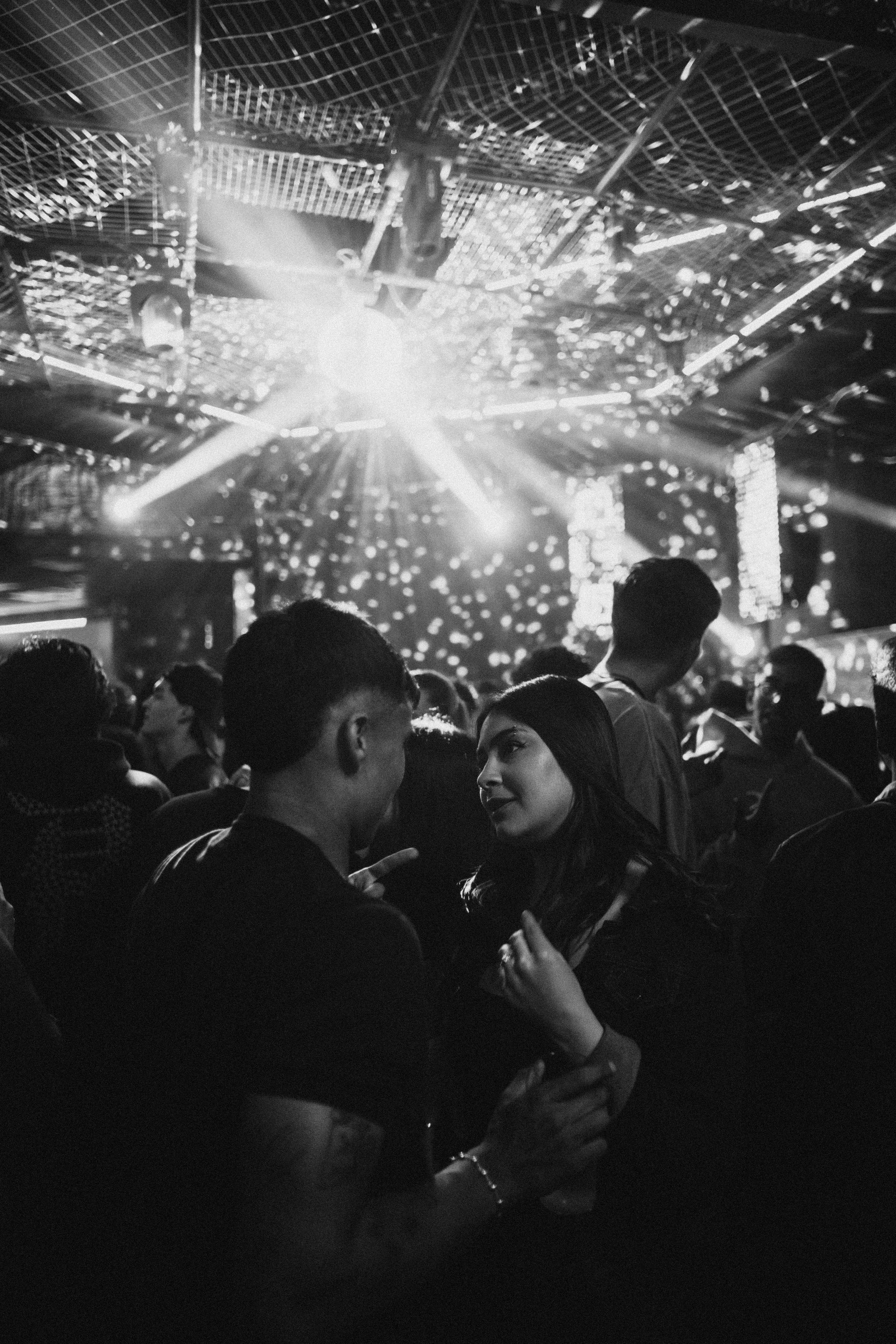 Live music and cocktails on Calle Ocho in Little Havana after dark